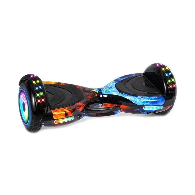 2022 Two Wheel 6.5 Inch 36V 2.4ah Factory Price Hoverboard Electric Scooter LED Lights Self Balance Balancing Hoverboards