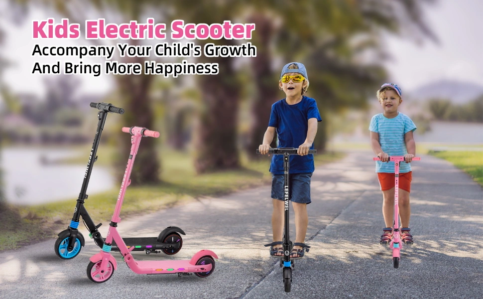 Wholesale Stock Scooter New Update 6.5 Inch Accelerate Kids Child Push Scooter Electric for Kids