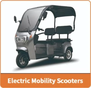 Jinpeng Ql150e EEC-Coc Europe Sudan 2200W Three-Wheel Electric Tricycle