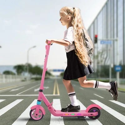 Scooter di riserva all'ingrosso Nuovo aggiornamento da 6,5 ​​pollici Accelera Scooter elettrico per bambini per bambini