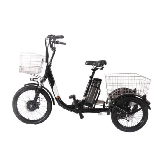 Vendita calda Electric Lady City Bike Triciclo per bicicletta Trikevtuvia 24 pollici Trike elettrico Fat Tire36V Batteria al litio Electric Drift Scooter Trike