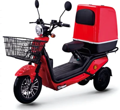 Scooter elettrico per pizza a ciclomotore a 3 ruote di nuovo arrivo per consegna con CEE