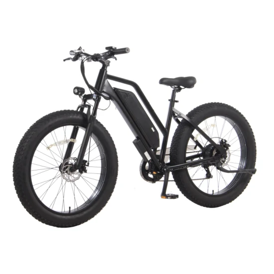 48V 500W Adulto Due Ruote 26 Pollici 7 Velocità Elettrica Dirt Bike Ciclomotore Bicicletta Elettrica Sospensione Anteriore Bicicletta Elettrica Grasso bici