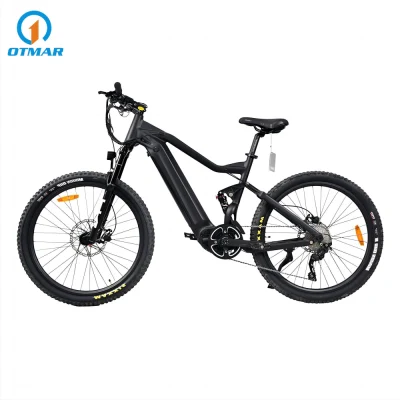 Bicicletta elettrica da 27,5 pollici con motore MID Drive da 48 V 1000 W per pneumatici da montagna