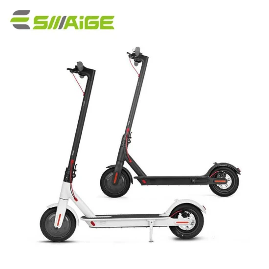 Scooter elettrico pieghevole pieghevole con motore per pneumatici da 8,5 pollici 350W 2 ruote per adulti